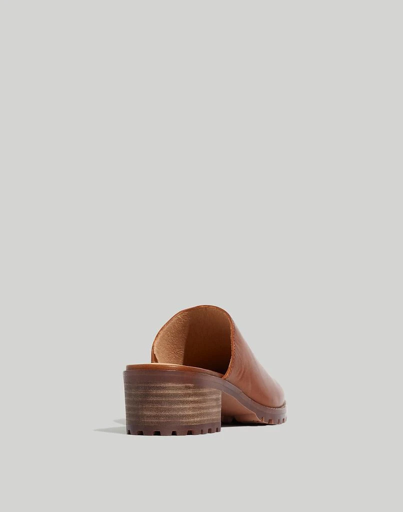 商品Madewell|The Mindy Lugsole Mule in Leather,价格¥705,第3张图片详细描述