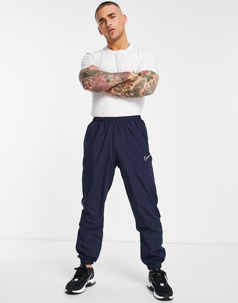 Nike Football Academy track pant in black商品第4张图片规格展示