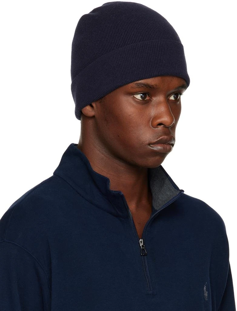 商品Ralph Lauren|Navy Lightweight Beanie,价格¥153,第2张图片详细描述