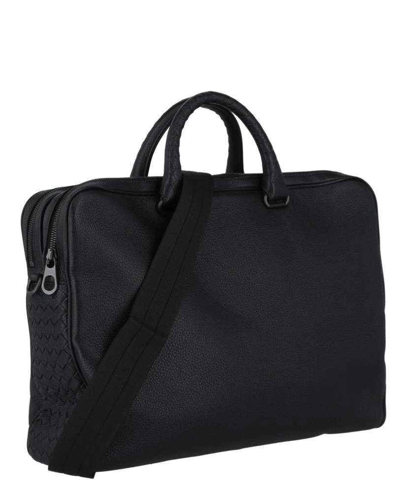 商品Bottega Veneta|Top Handle Leather Briefcase,价格¥17829,第2张图片详细描述
