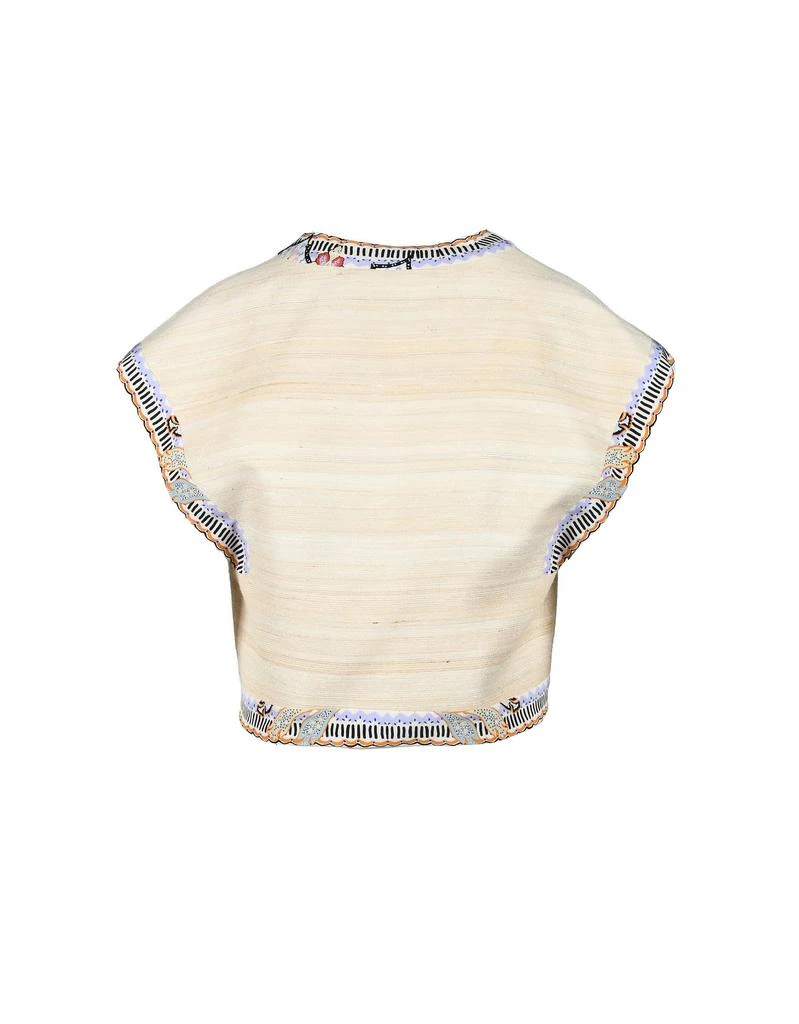 商品ETRO|Women's Beige Vest,价格¥3557,第2张图片详细描述