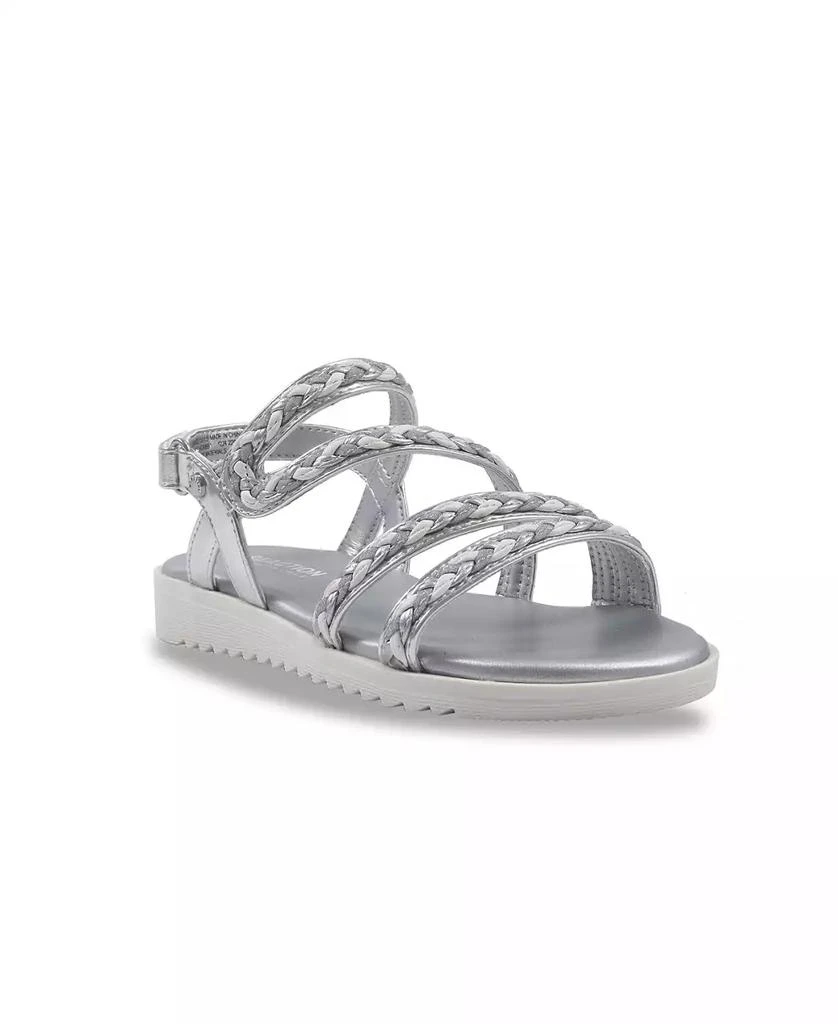 商品Kenneth Cole|Little and Big Girls Lotus Rina Gladiator Sandals,价格¥192,第1张图片