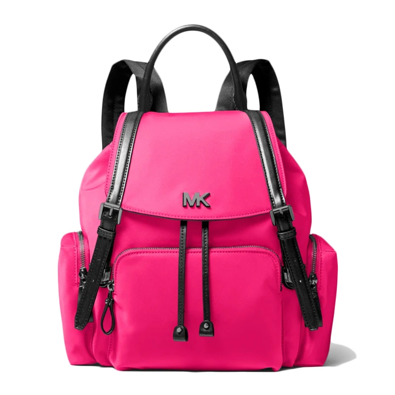 商品[国内直发] Michael Kors|Michael Kors 迈克高仕 女士粉色尼龙背包 30T9UD9B2C-NEONPINK,价格¥1124,第1张图片