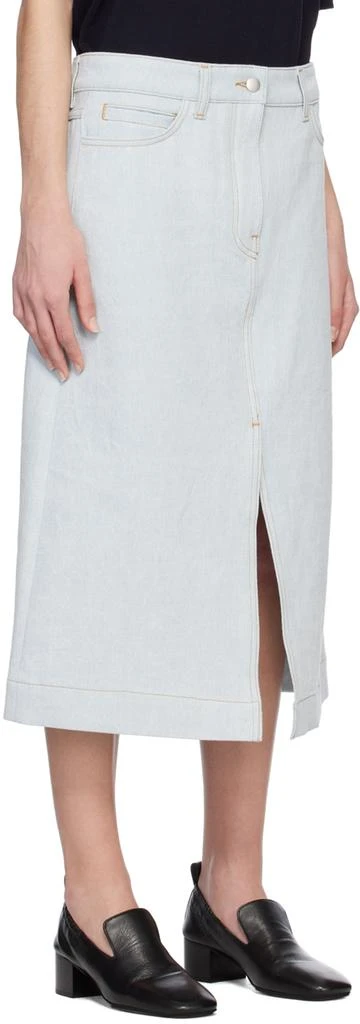 商品Studio Nicholson|Blue Soro Midi Skirt,价格¥696,第2张图片详细描述
