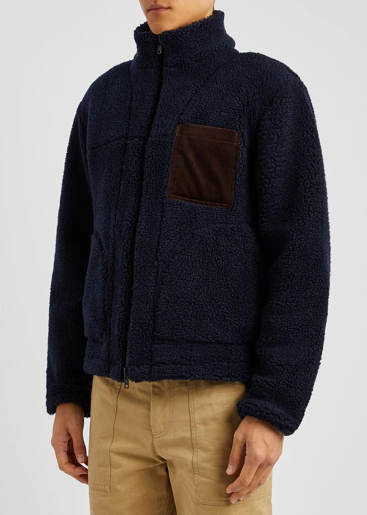 商品Oliver Spencer|Bembridge navy fleece jacket,价格¥1913,第2张图片详细描述