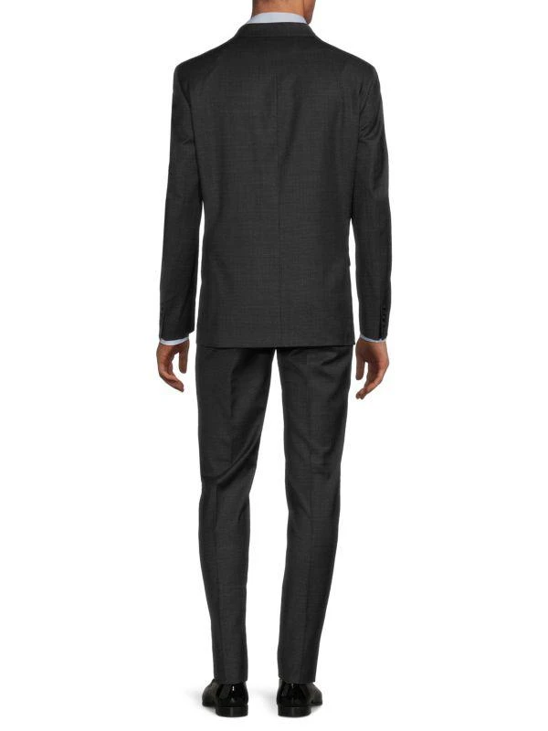 商品Calvin Klein|Houndstooth Slim Fit Wool Blend Suit,价格¥1180,第2张图片详细描述
