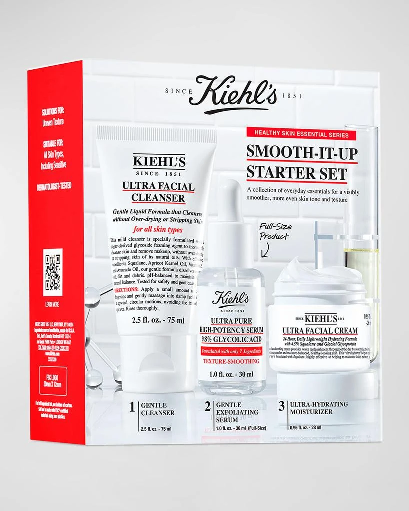 商品Kiehl's|Smooth-It-Up Skincare Set ($73 Value),价格¥435,第3张图片详细描述