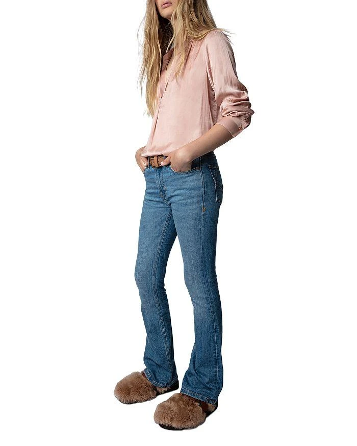 商品Zadig&Voltaire|Tink Satin Blouse,价格¥1106,第3张图片详细描述