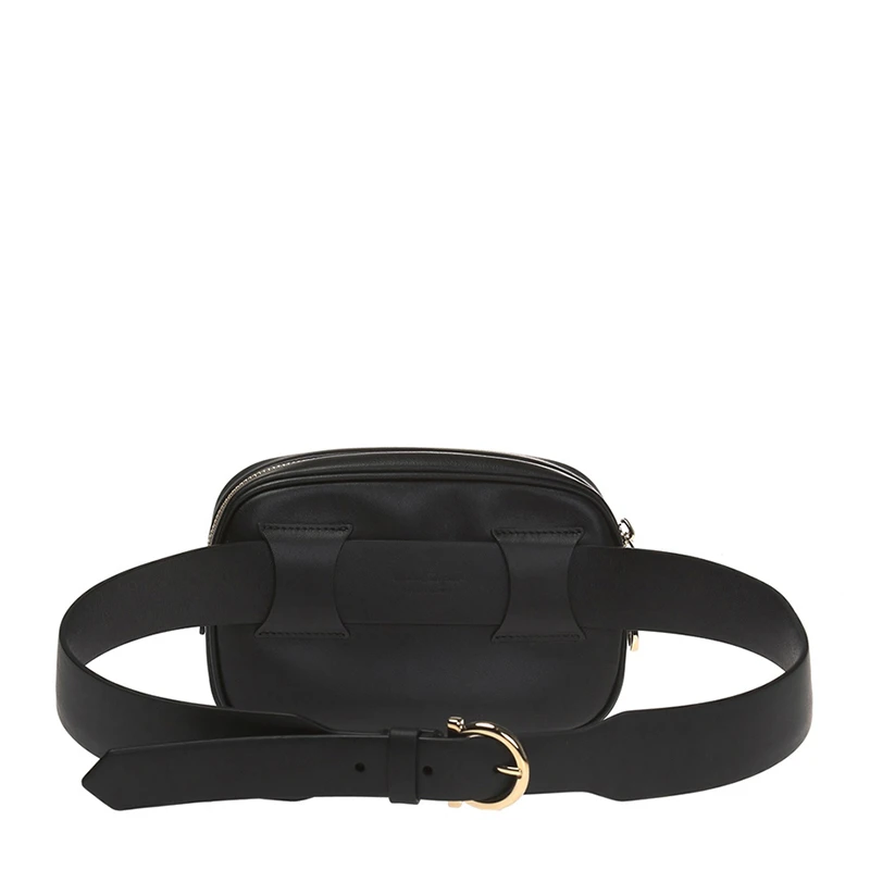 Salvatore Ferragamo 菲拉格慕 女士黑色徽标腰包 21-H005-699083 商品