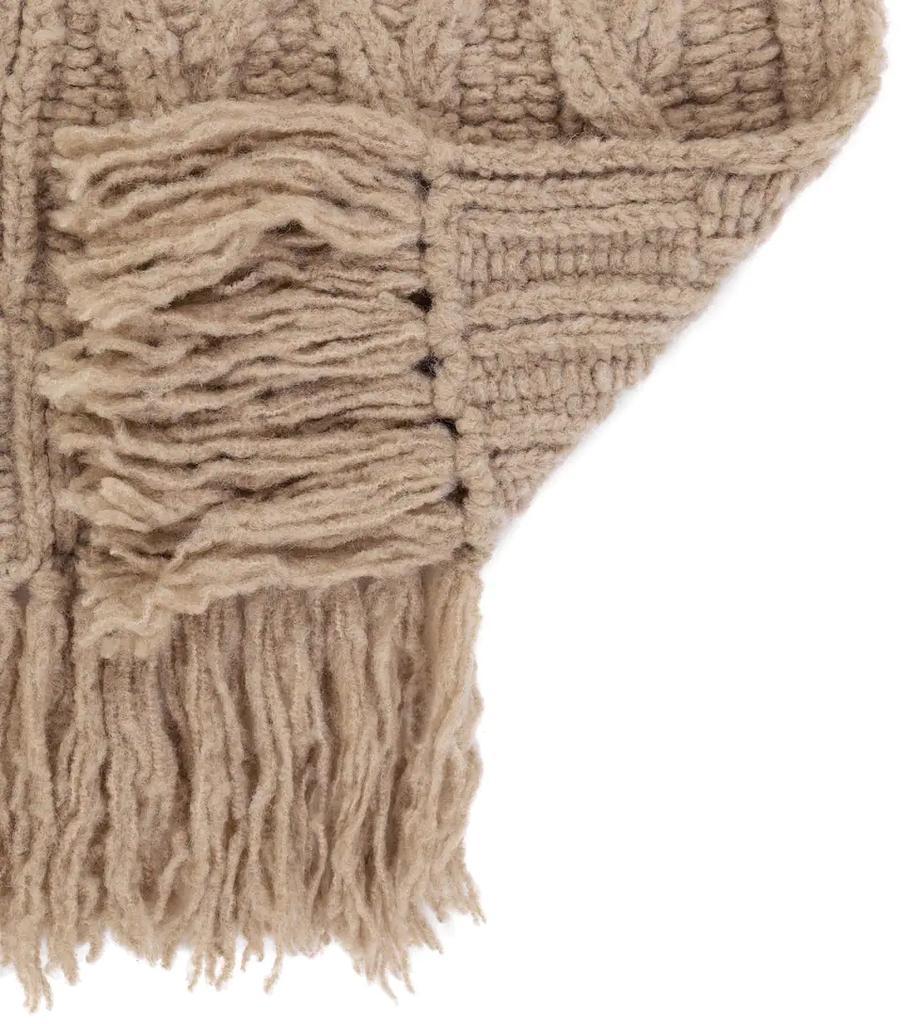 商品Acne Studios|Cable-knit wool-blend scarf,价格¥2209,第6张图片详细描述