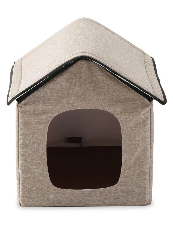商品Pet Life|Hush Puppy Electronic Heating & Cooling Smart Collapsible Pet House,价格¥714,第2张图片详细描述