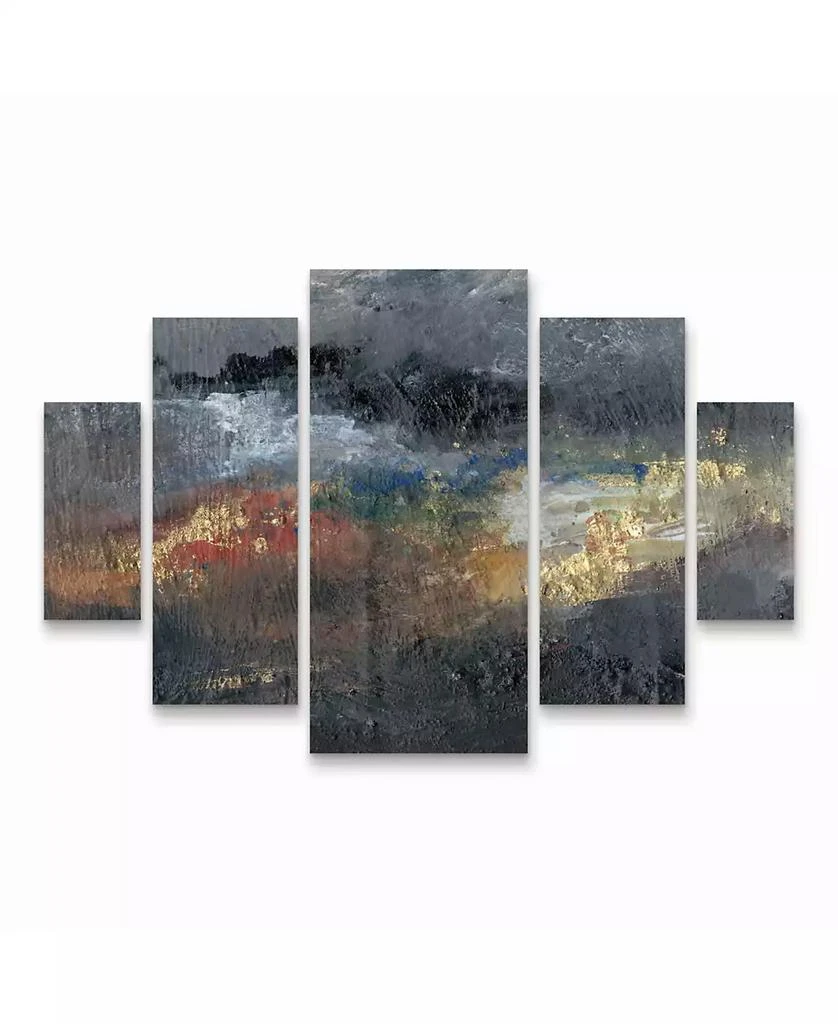 商品Trademark Global|Joyce Combs Mountains in the Mist III Multi Panel Art Set Large Diamond - 19" x 41.5",价格¥2623,第1张图片