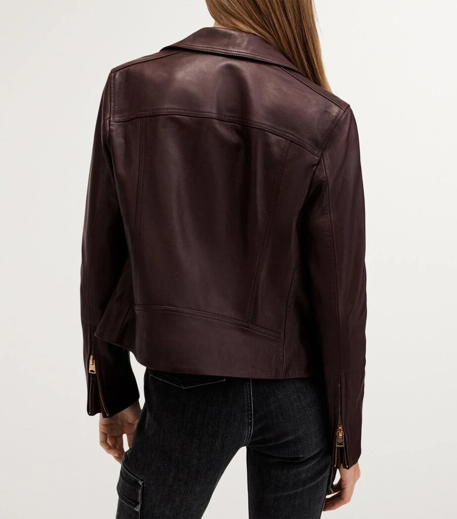 商品ALL SAINTS|Leather Dalby Biker Jacket,价格¥1998,第5张图片详细描述