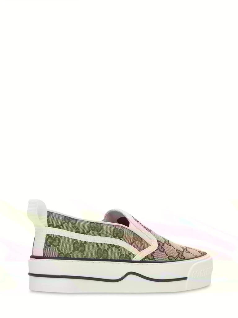 商品Gucci|20mm Gucci Tennis 1977 Slip-on Sneakers,价格¥5209,第3张图片详细描述