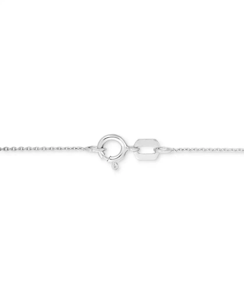 商品TruMiracle|Diamond Princess 18" Pendant Necklace (1/2 ct. t.w.) in 14k White, Yellow, or Rose Gold,价格¥11740,第3张图片详细描述