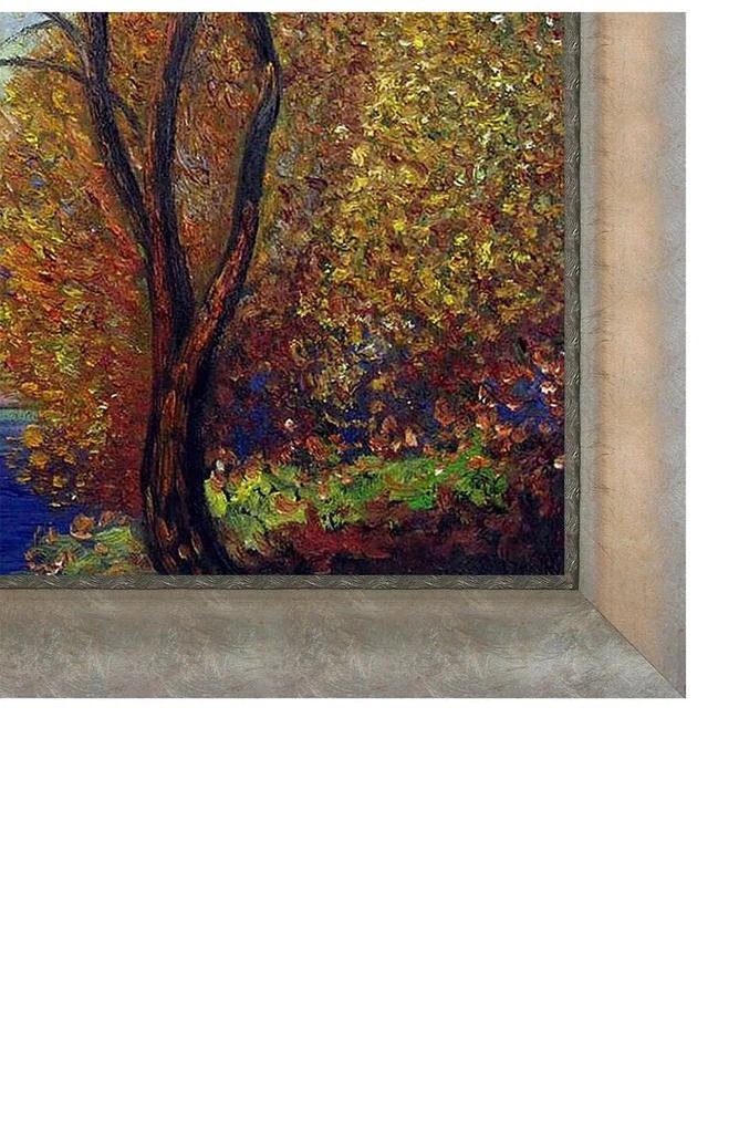 商品OVERSTOCK ART|Antibes, View of Salis with Silver Scoop with Swirl Lip Frame, 25" x 29",价格¥2320,第4张图片详细描述