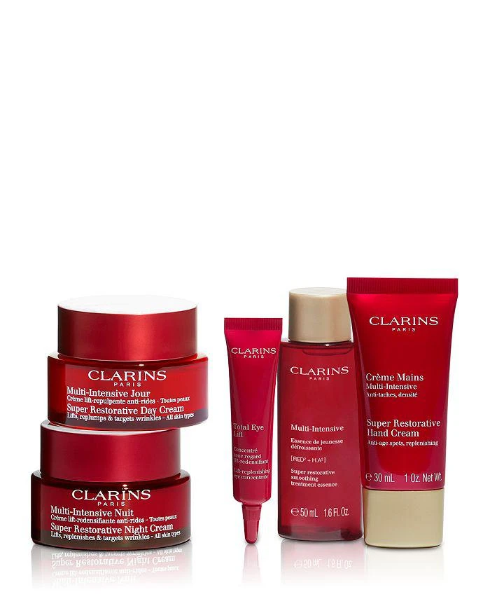 商品Clarins|Super Restorative Luxury Skincare Set ($360 value),价格¥1911,第2张图片详细描述