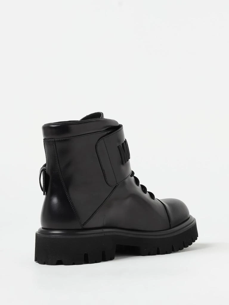 商品Moschino|Moschino Couture leather combat boots,价格¥4891,第3张图片详细描述