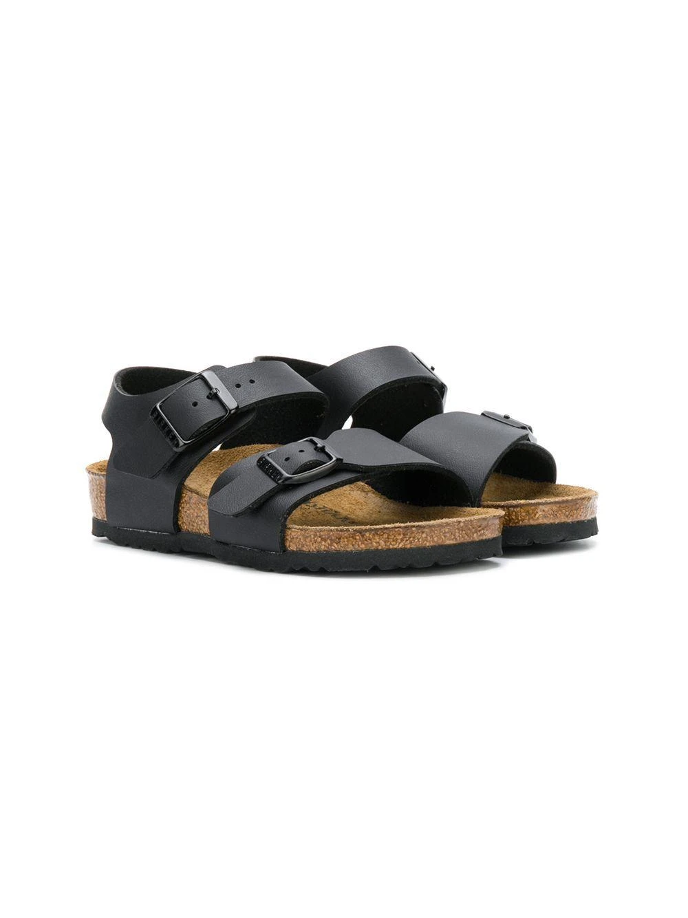 商品【商品预售7天】 Birkenstock|Birkenstock 男童凉鞋 187603NEWYORKBLACK 黑色,价格¥499,第1张图片