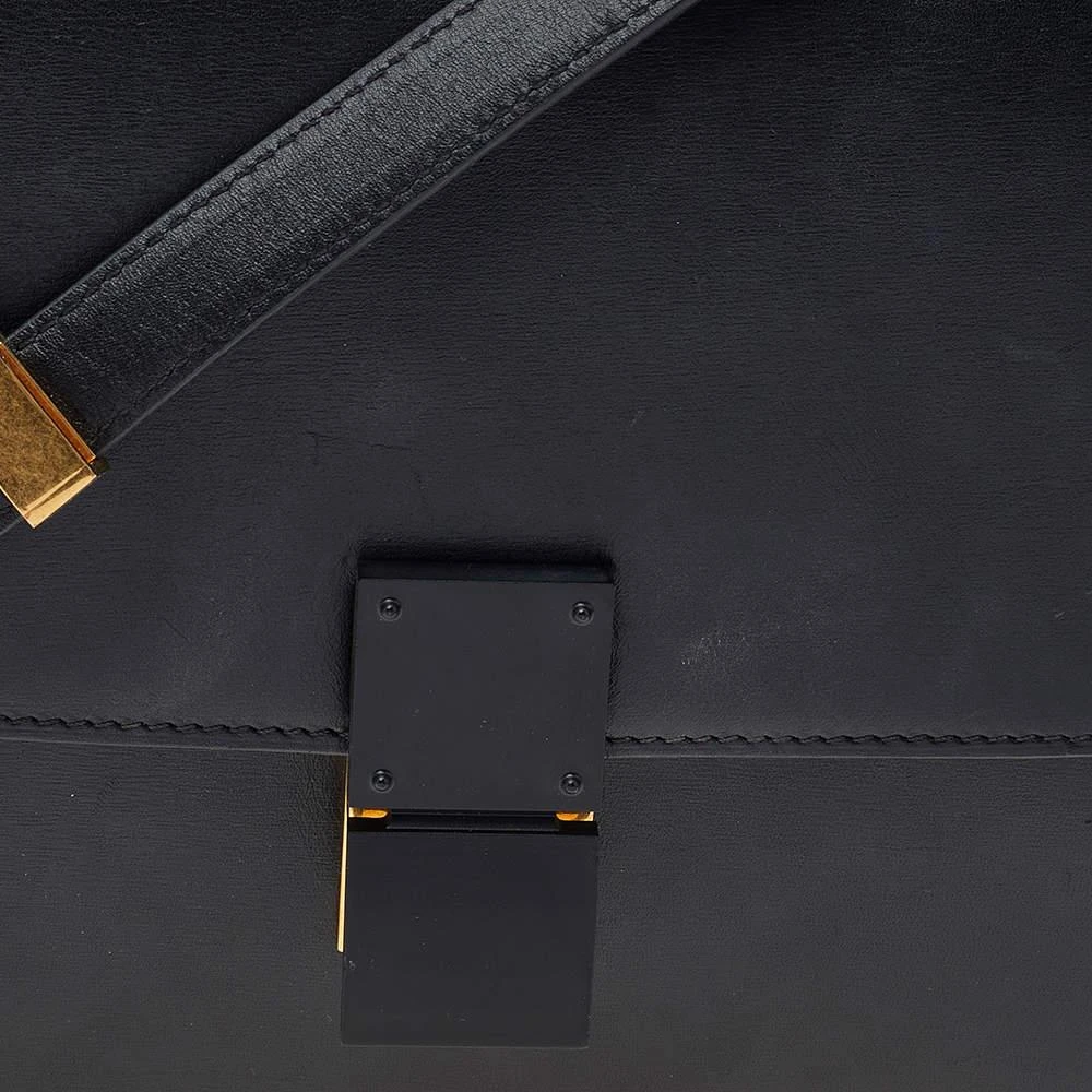 商品[二手商品] Celine|Celine Black Leather Medium Classic Box Shoulder Bag,价格¥11780,第5张图片详细描述