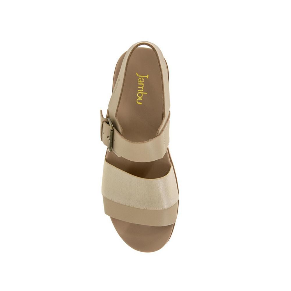商品Jambu|Women's Georgia Buckle Flat Sandals,价格¥491,第4张图片详细描述