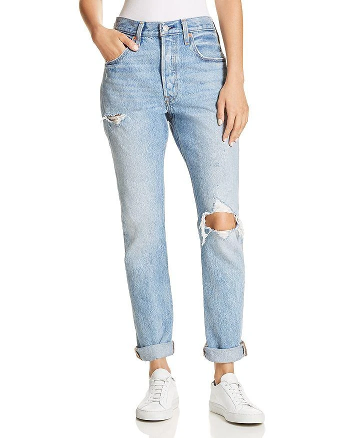 商品Levi's|501 Destruct Slim Jeans in Can't Touch This,价格¥728,第1张图片