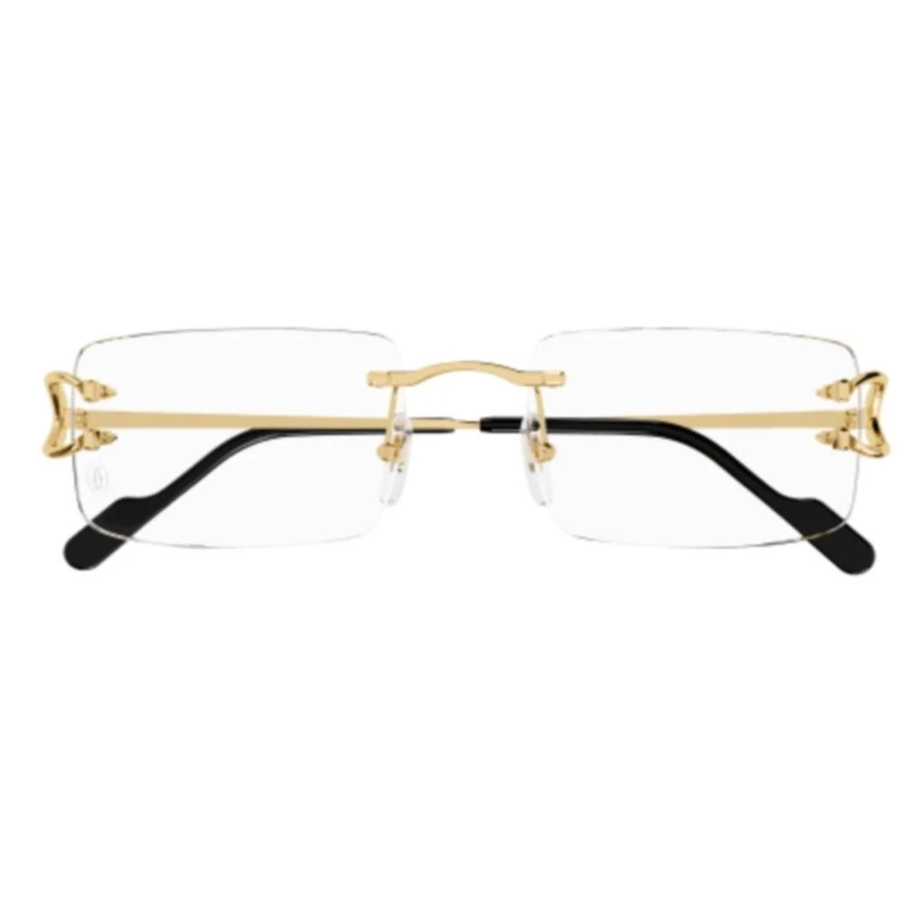 商品Cartier|Cartier Rectangle Frame Glasses,价格¥5850,第1张图片