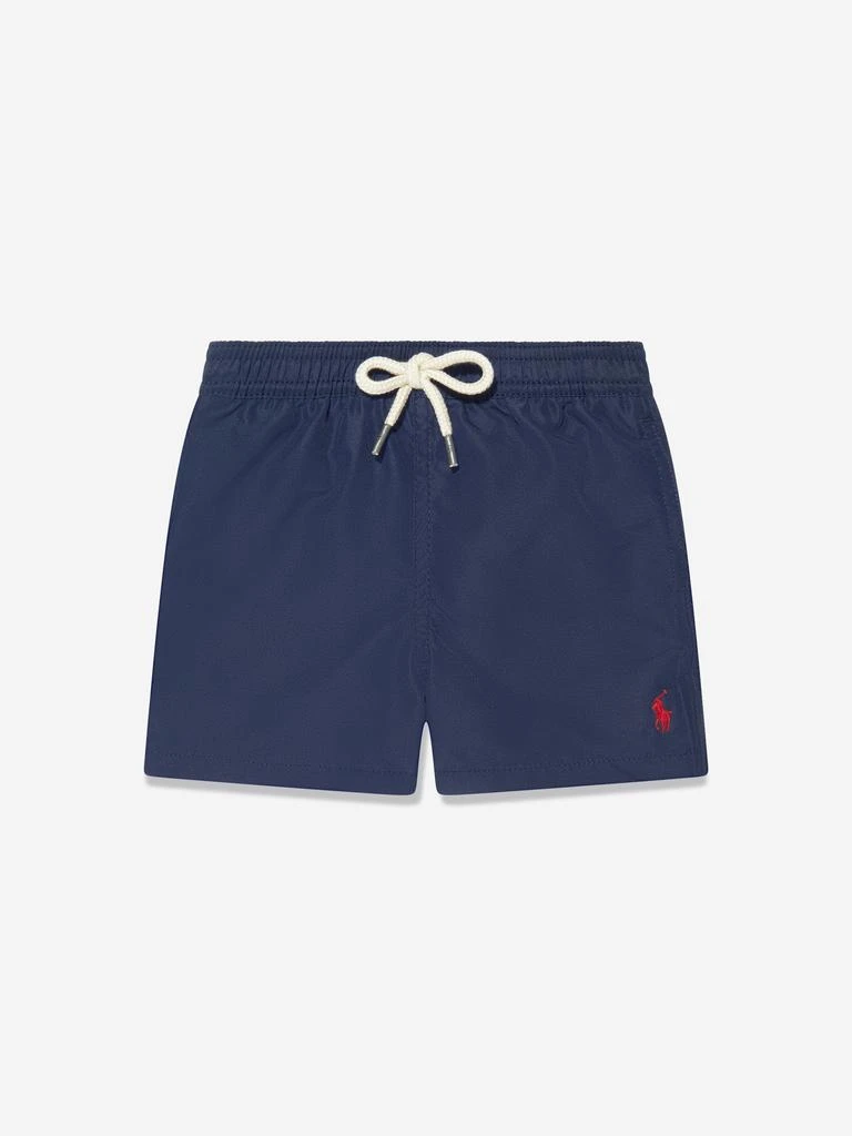 商品Ralph Lauren|Baby Boys Logo Swim Shorts in Navy,价格¥535,第1张图片