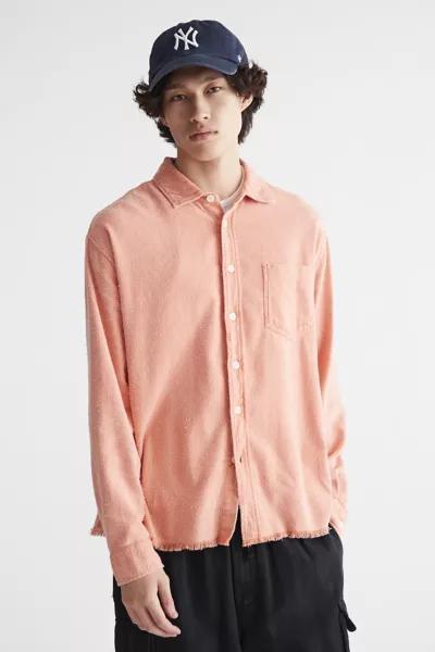 商品BDG|BDG Cameron Solid Button-Down Shirt,价格¥105,第1张图片