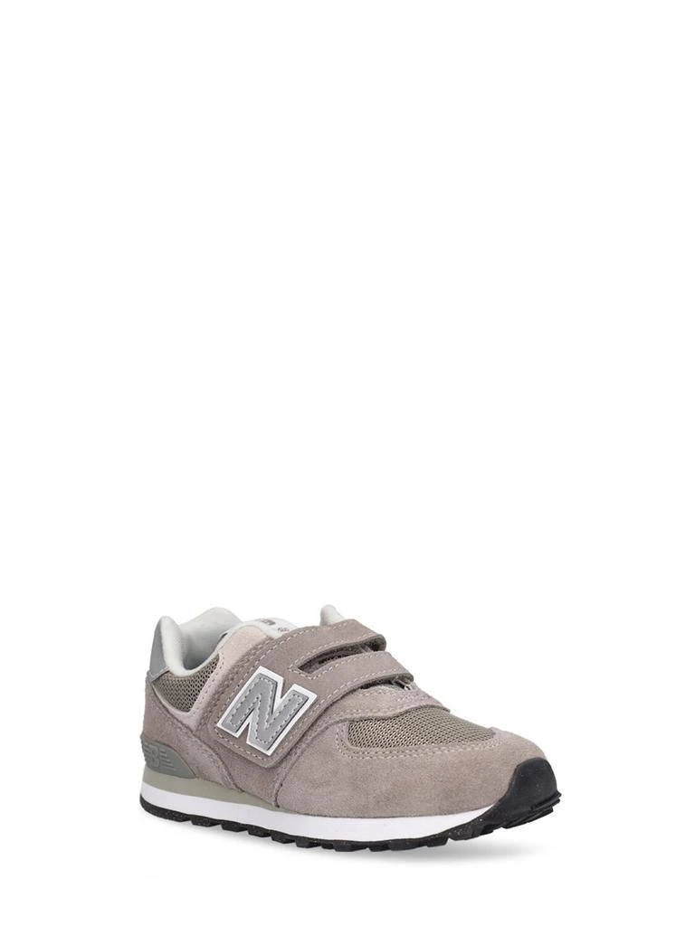 商品[国内直发] New Balance|【婴幼儿童鞋/欧码 21】574 Faux Leather Sneakers,价格¥416,第1张图片