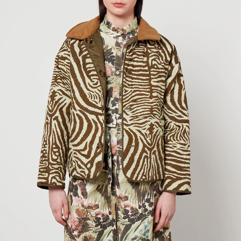 商品Barbour|Barbour X House of Hackney Quilted Shell Jacket,价格¥1024,第4张图片详细描述