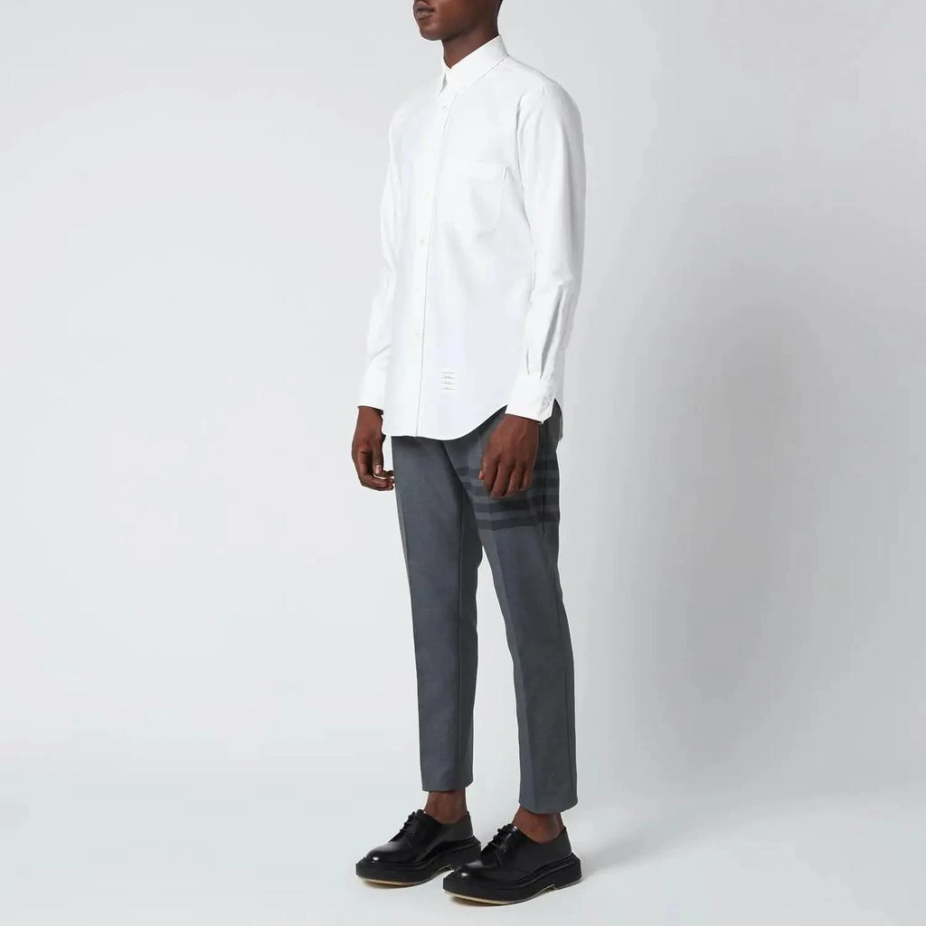 商品Thom Browne|Thom Browne Men's Low Rise Skinny Side Tab Trousers - Medium Grey,价格¥2855,第3张图片详细描述