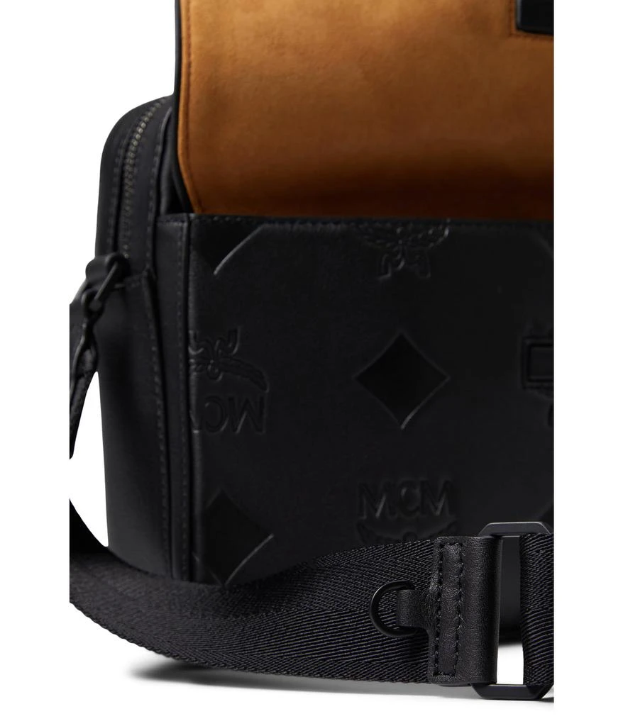 商品MCM|Aren Emblem Maxi Monogrammed Leather Crossbody,价格¥6828,第4张图片详细描述