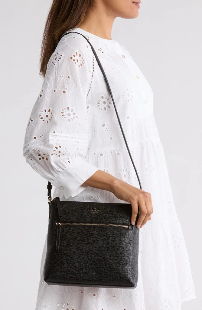 商品Kate Spade|jackson top zip leather crossbody bag,价格¥984,第2张图片详细描述