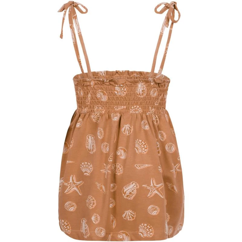 商品Munster|Shells print free top in brown,价格¥386,第2张图片详细描述