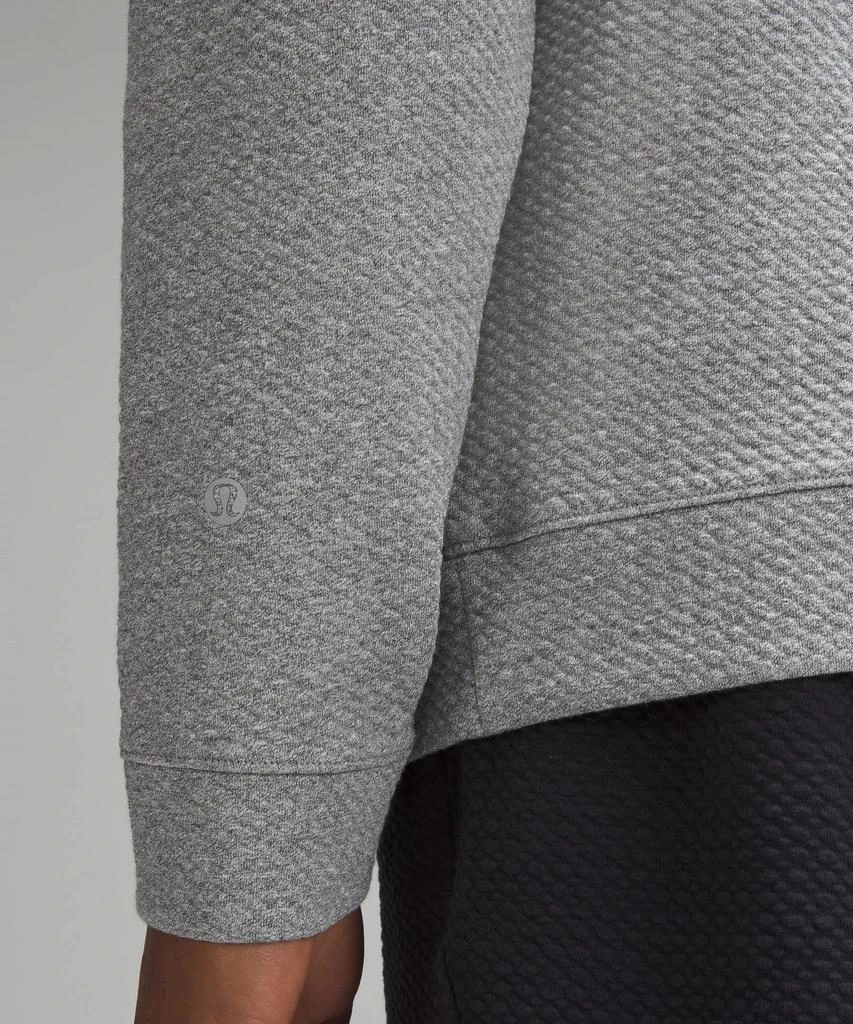 Textured Double-Knit Cotton Half Zip 商品