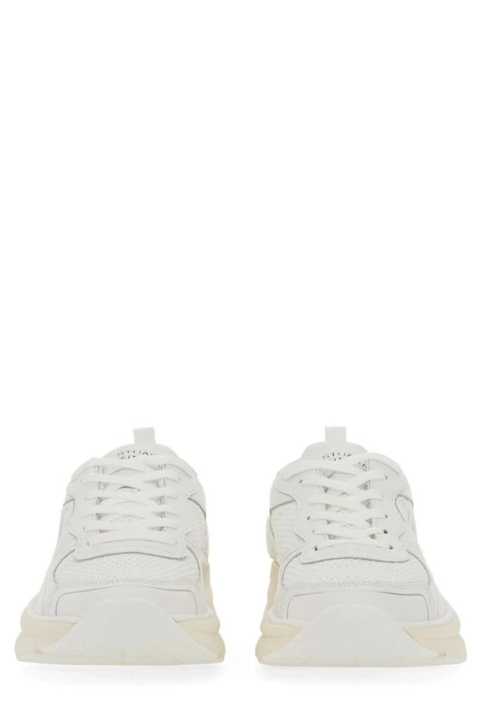 商品Stuart Weitzman|Stuart Weitzman Logo Patch Mesh Lace-Up Sneakers,价格¥1449,第3张图片详细描述