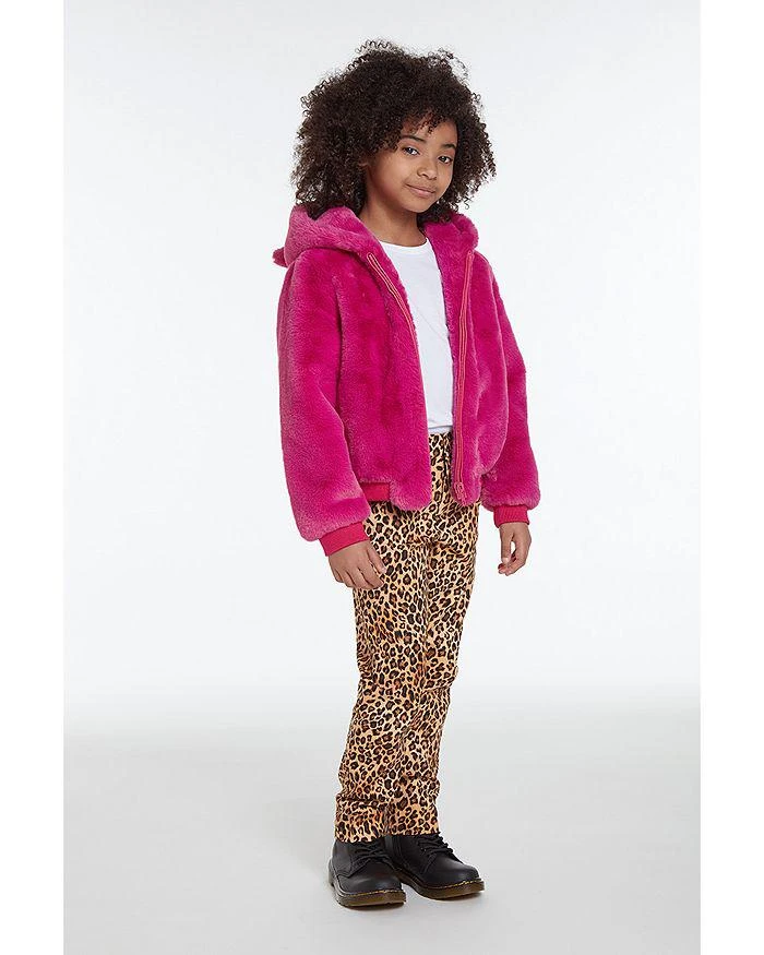 商品Apparis|Unisex Lily Pink Faux Fur Animal Ear Hooded Jacket - Little Kid, Big Kid,价格¥1033,第5张图片详细描述