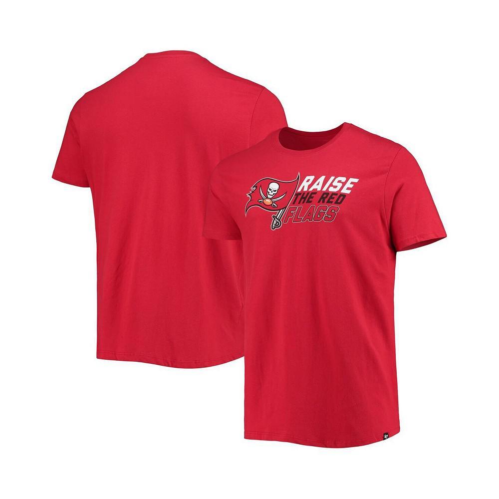 商品47 Brand|Men's Red Tampa Bay Buccaneers Local T-shirt,价格¥208,第1张图片