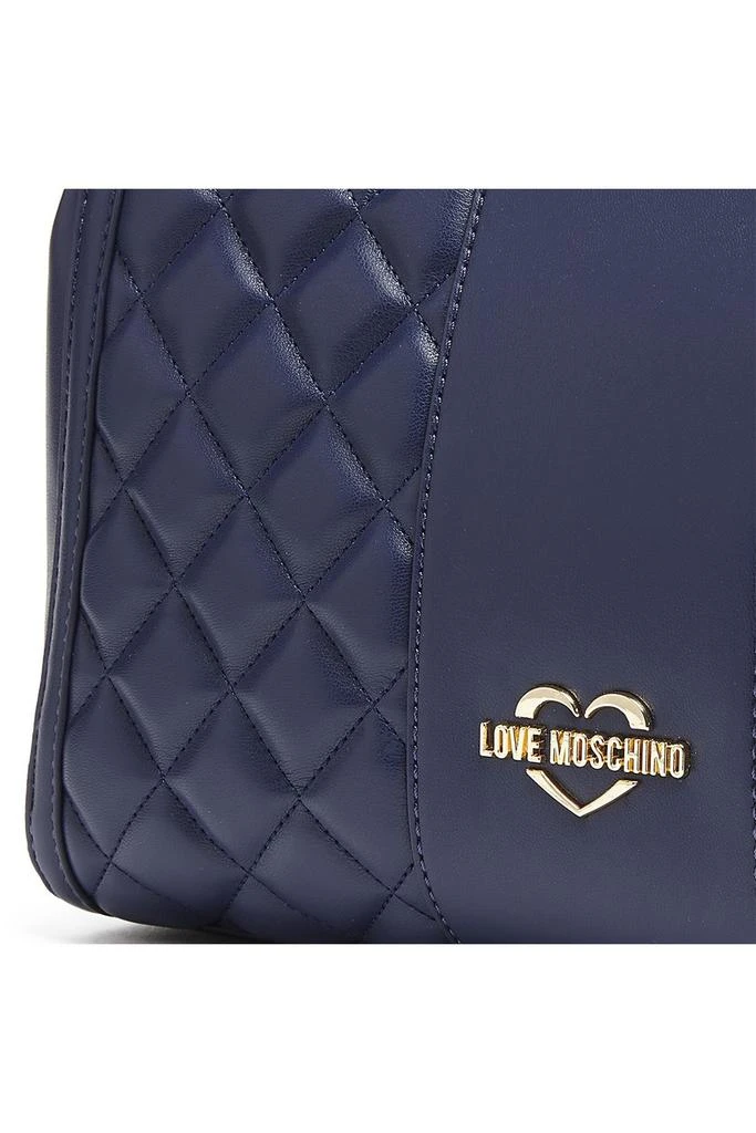 商品Moschino|Quilted Dual Partial Chain Handbag,价格¥1274,第3张图片详细描述