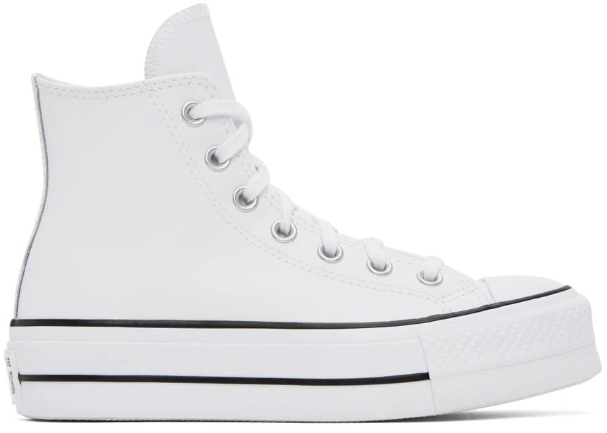 商品Converse|白色 Chuck Taylor All Star Lift 高帮运动鞋,价格¥901,第1张图片
