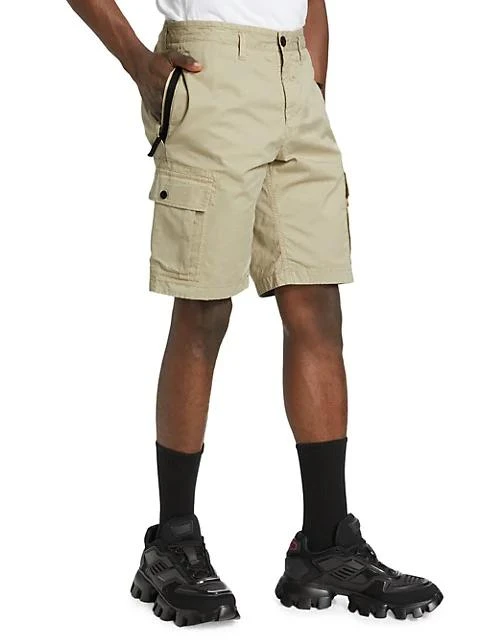 商品Stone Island|Cotton Twill Bermuda Shorts,价格¥1149,第4张图片详细描述