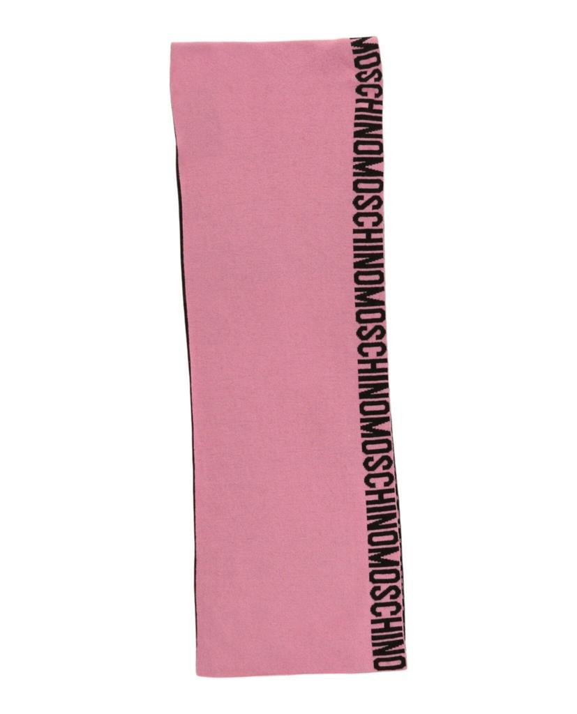 商品Moschino|Reversible Logo Wool Scarf,价格¥730,第1张图片