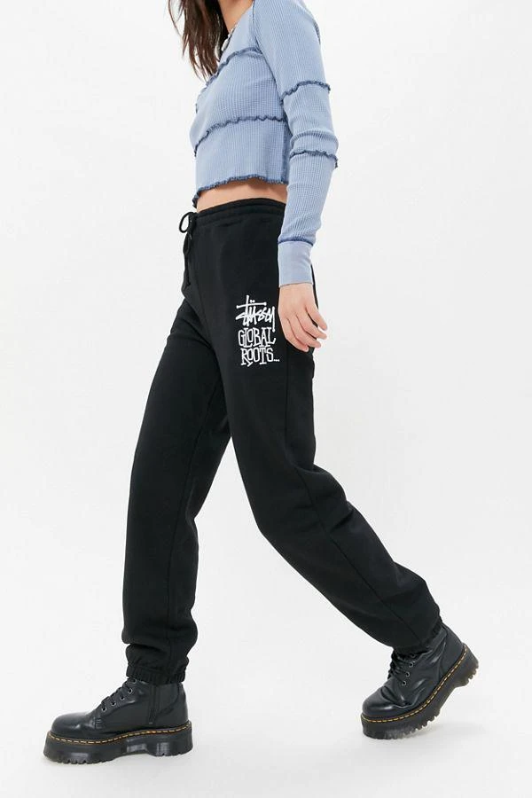 商品STUSSY|Stussy Global Roots Drawstring Sweatpant,价格¥378,第1张图片