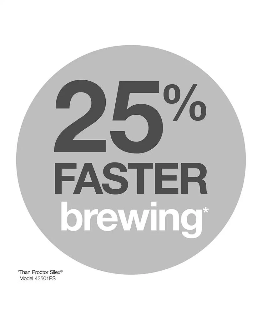 Faster Brewing Front Fill Programmable Coffee Maker - 43687 商品