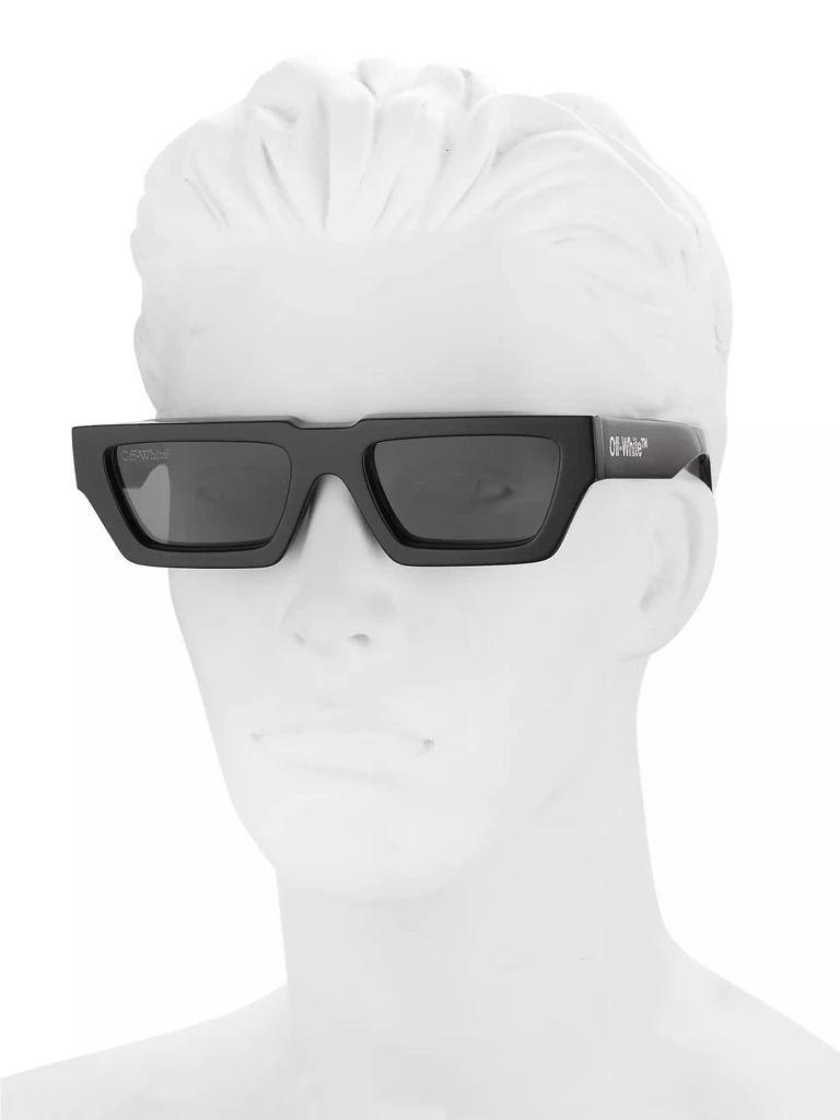 商品Off-White|Manchester Rectangular Sunglasses,价格¥2050,第4张图片详细描述