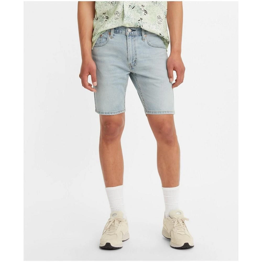 商品Levi's|Men's Flex 412 Slim Fit 5 Pocket 9" Jean Shorts,价格¥109,第1张图片