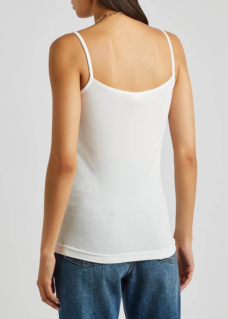 Aurora Hawaii white jersey camisole top商品第3张图片规格展示