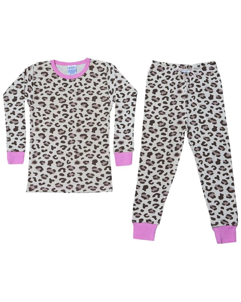 商品Baby Steps|Baby Steps 2pc Cheetah Pajama Set,价格¥71,第1张图片