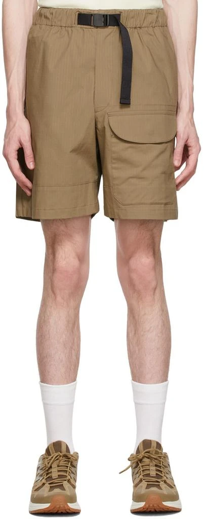 商品DESCENTE|Khaki Cotton Shorts,价格¥377,第1张图片